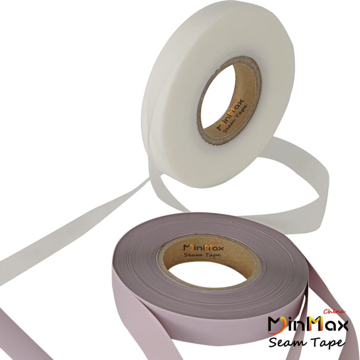 MinMax 2 layer PU seam sealing tape for Apparel waterproof requare to keep a sewn garment watertight